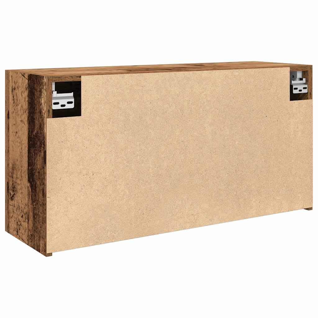 Kupaonski zidni ormarić staro drvo 80x25x40cm konstruirano drvo
