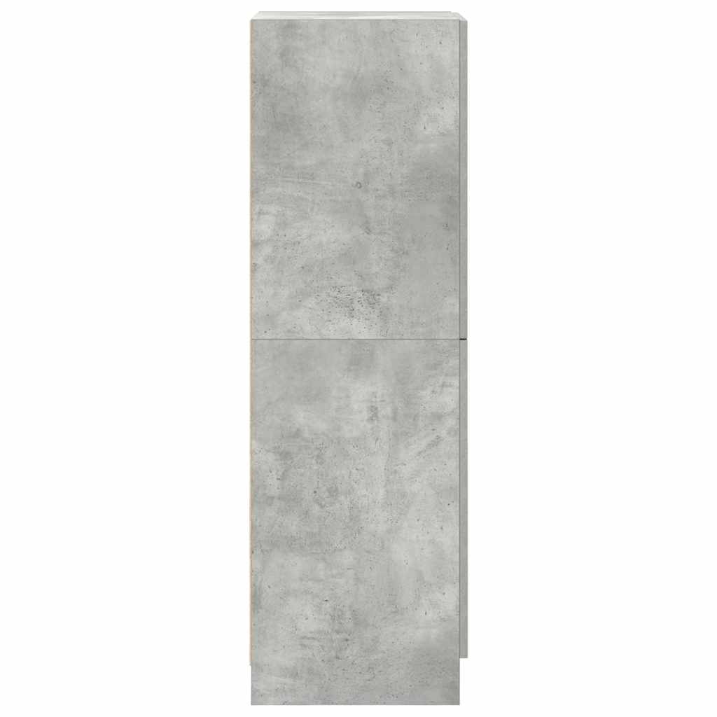 Kuhinjska ormarić boja betona 38x41,5x131,5 cm drveni