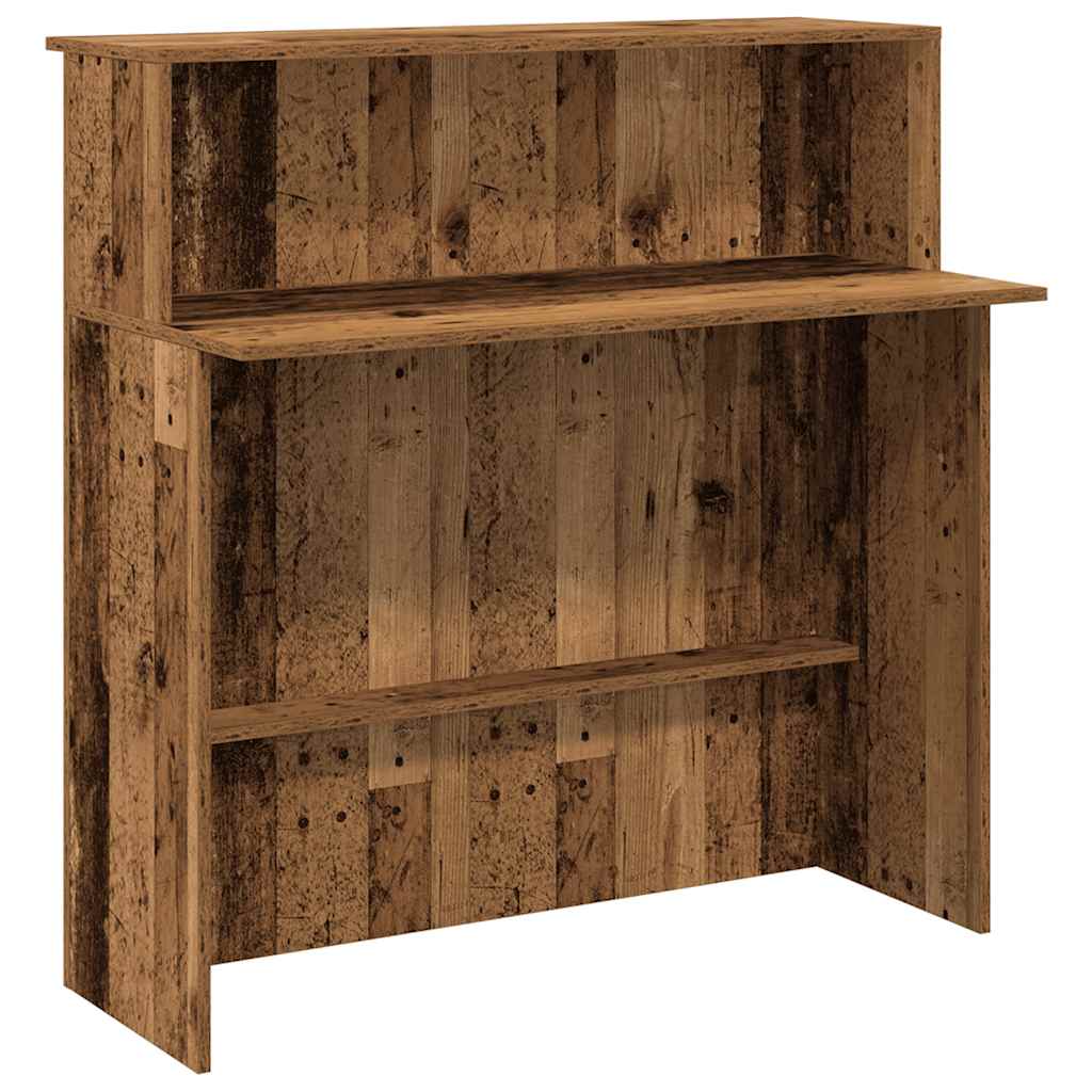 Recepcijski stol 100x50x103,5 cm od konstruiranog drva Smeđa