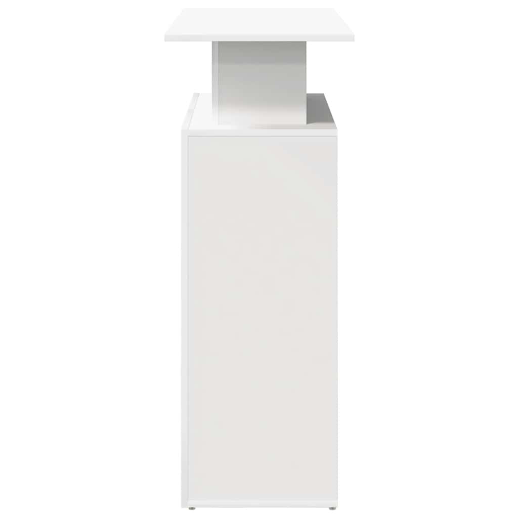 Recepcijski stol Bijeli 100x40x104 cm Inženirsko drvo