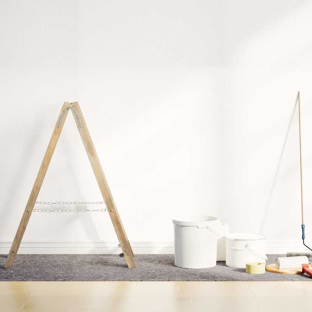 Neklizajući lakirni flis 2 kom 25 m 220 g/m² sivi