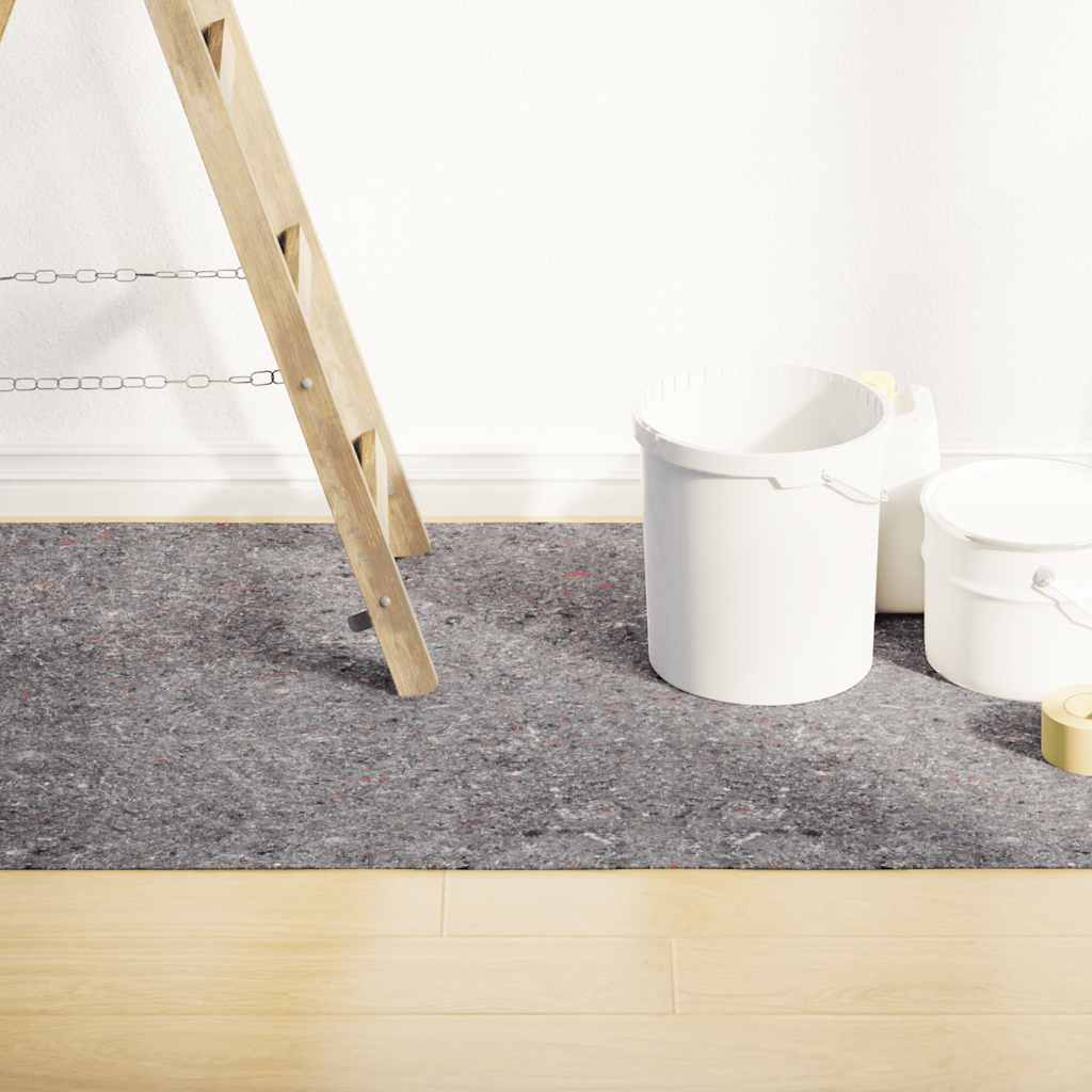 Neklizajući lakirni flis 2 kom 25 m 220 g/m² sivi