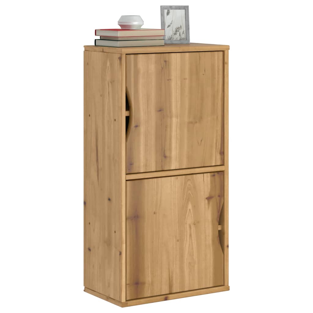 Bočni ormarić ODDA 40x24x79 cm puno drvo bor