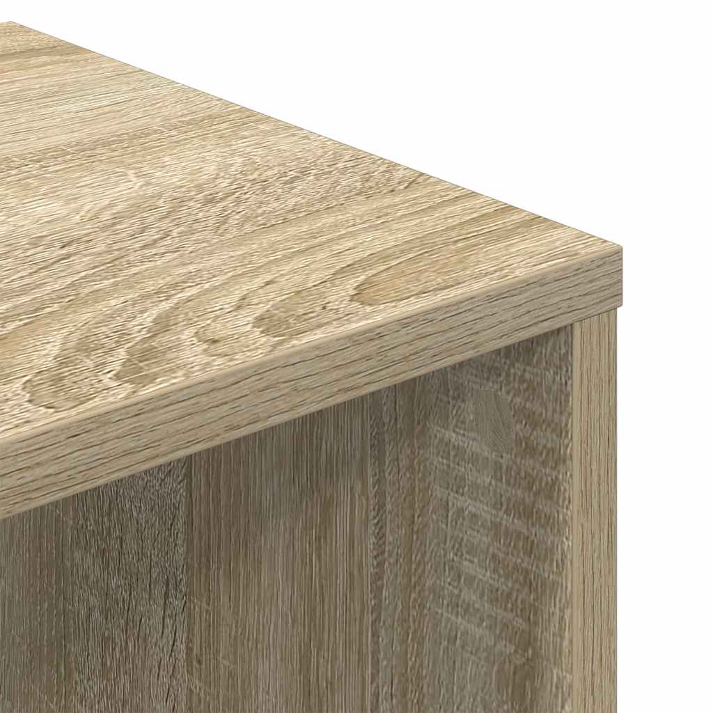 Ormarić za knjige boja hrasta 34x31x112 cm konstruirano drvo