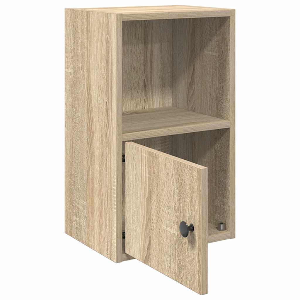 Regal za knjige boja hrasta 31x24x52 cm od konstruiranog drva