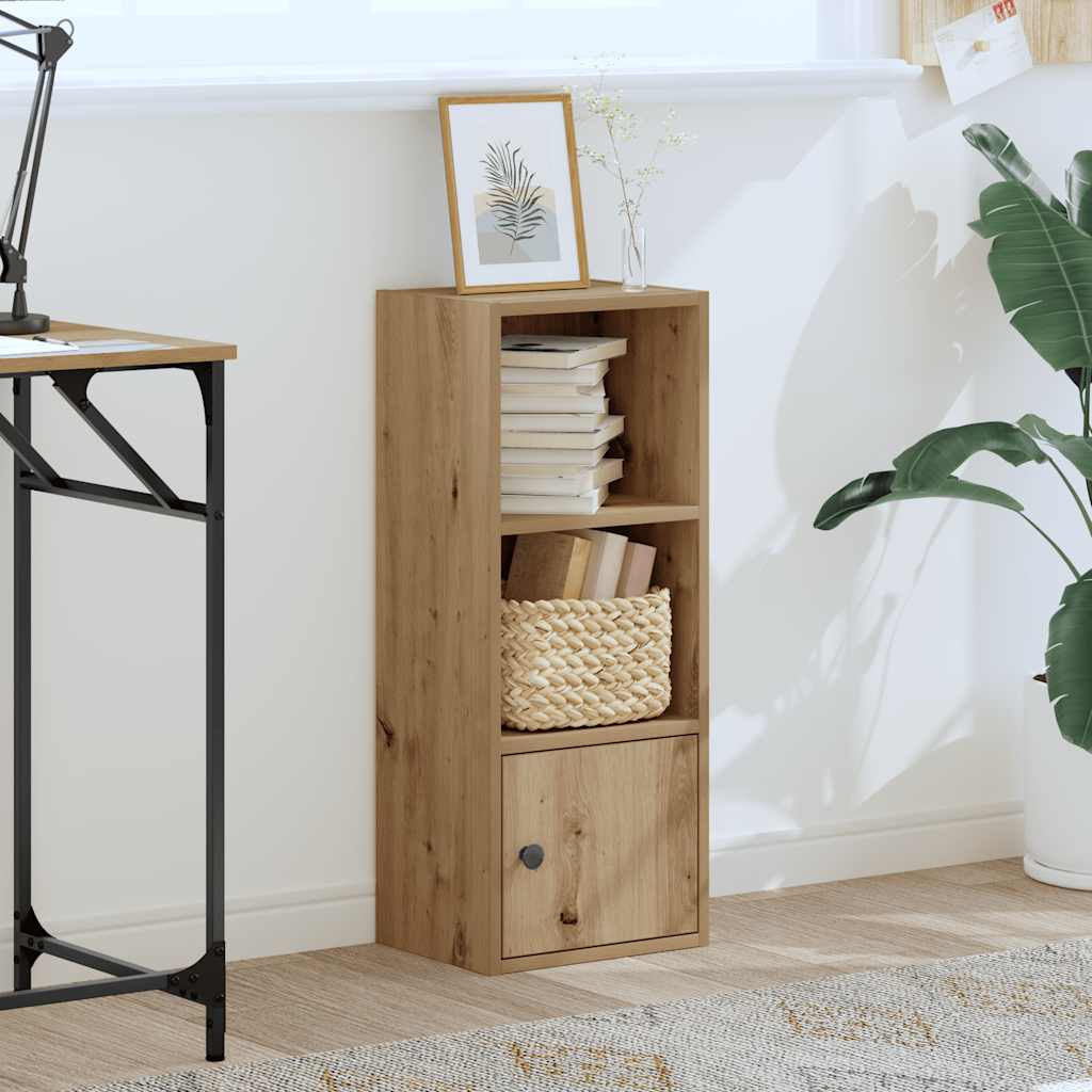 Regal za knjige boja hrasta 31x24x77 cm konstruirano drvo