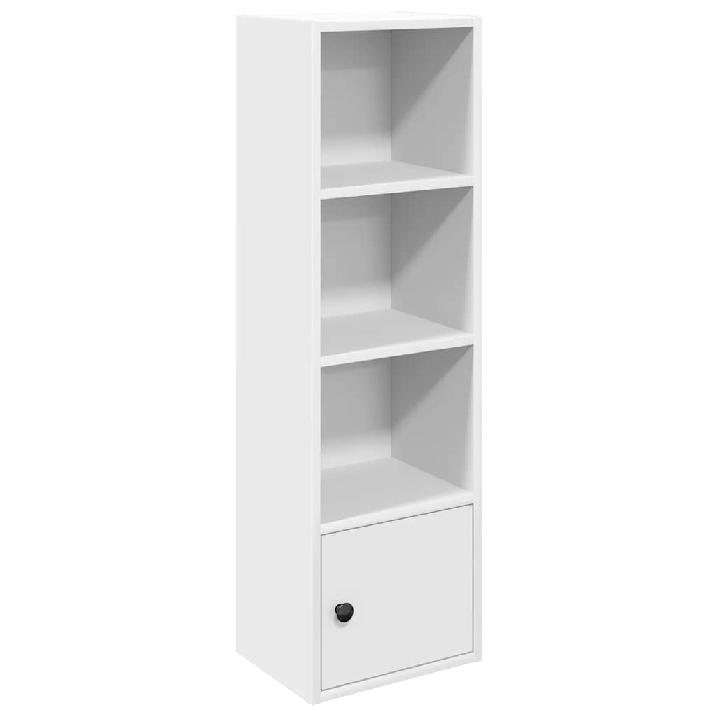 Regal za knjige bijeli 31x24x102 cm konstruirano drvo