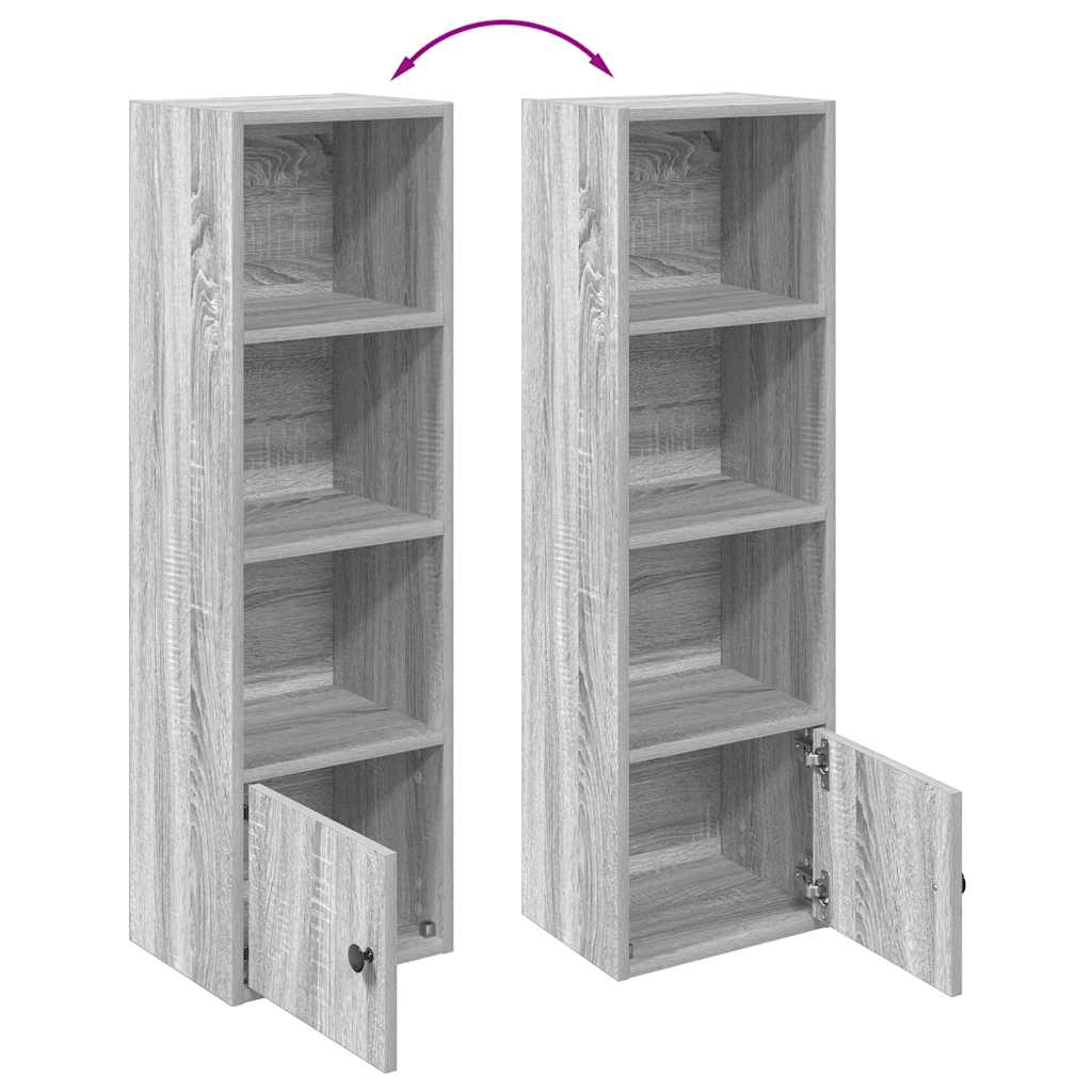 Regal za knjige boja hrasta 31x24x102 cm konstruirano drvo