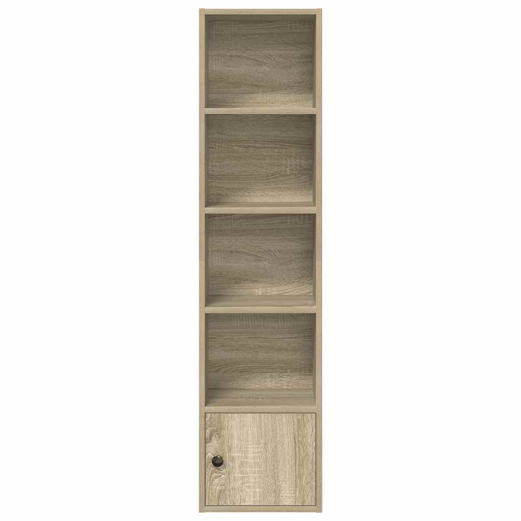 Regal za knjige boja hrasta 31x24x127 cm od konstruiranog drva