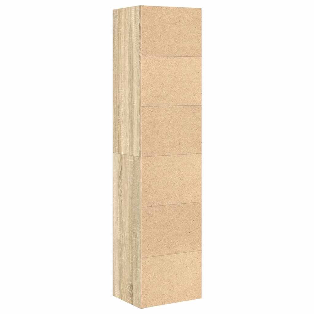 Regal za knjige boja hrasta 31x24x127 cm od konstruiranog drva