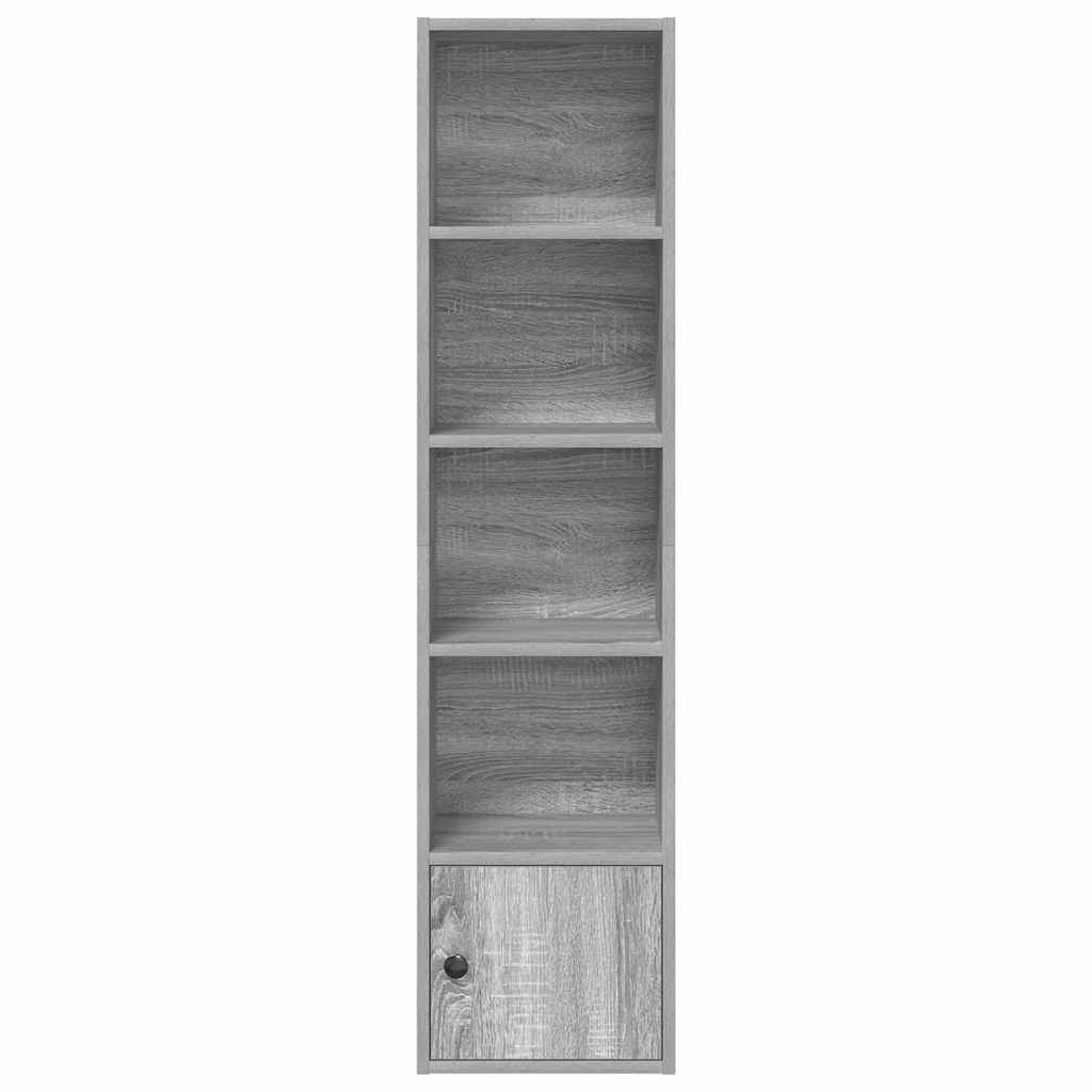 Regal za knjige boja hrasta 31x24x127 cm konstruirano drvo