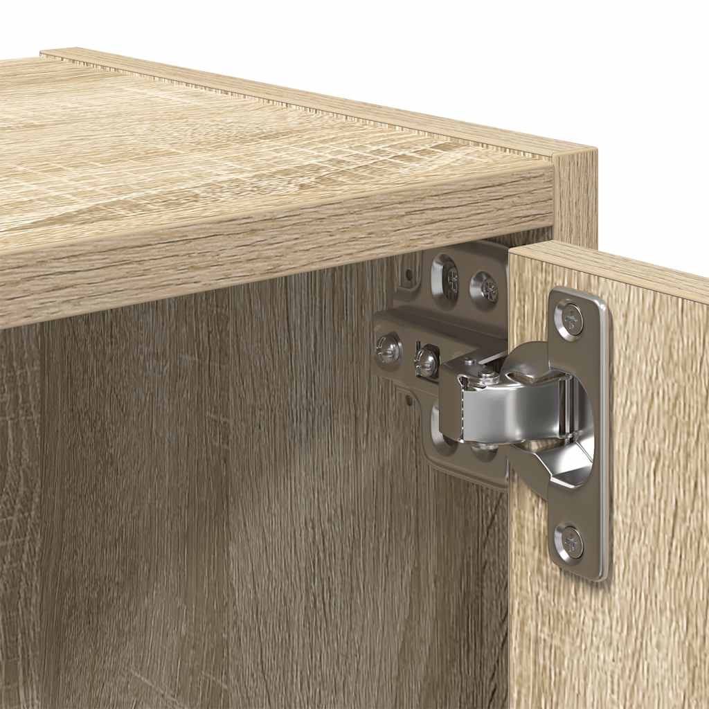 Regal za knjige boja hrasta 40x24x102 cm od konstruiranog drva
