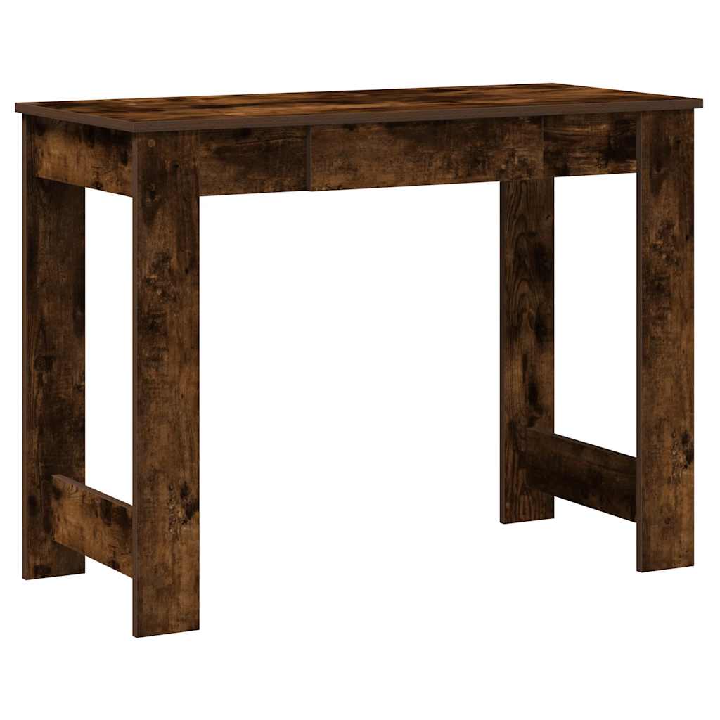 Radni stol boja dimljenog hrasta 100x45x75 cm konstruirano drvo