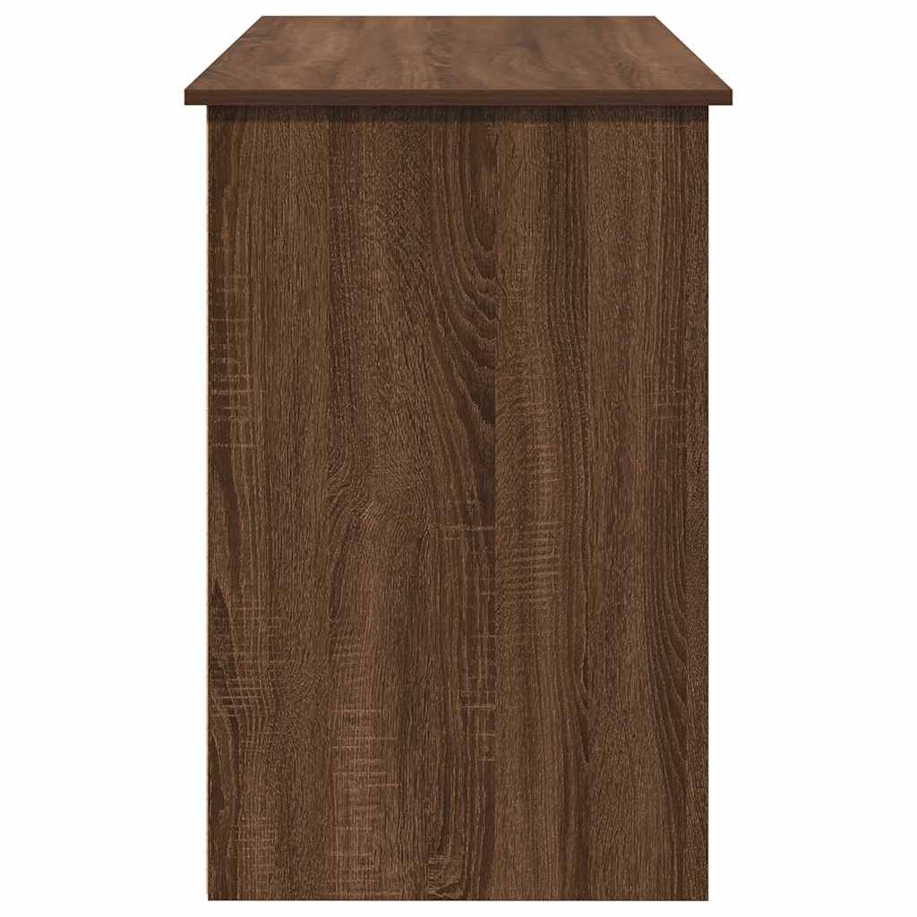 Radni stol boja smeđeg hrasta 102x50x75 cm konstruirano drvo