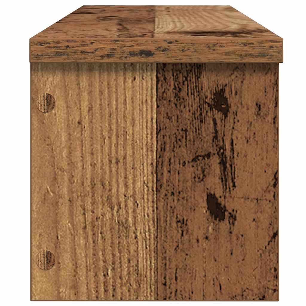 Kuhinjski stalak za slaganje crni 60x15x16 cm konstruirano drvo