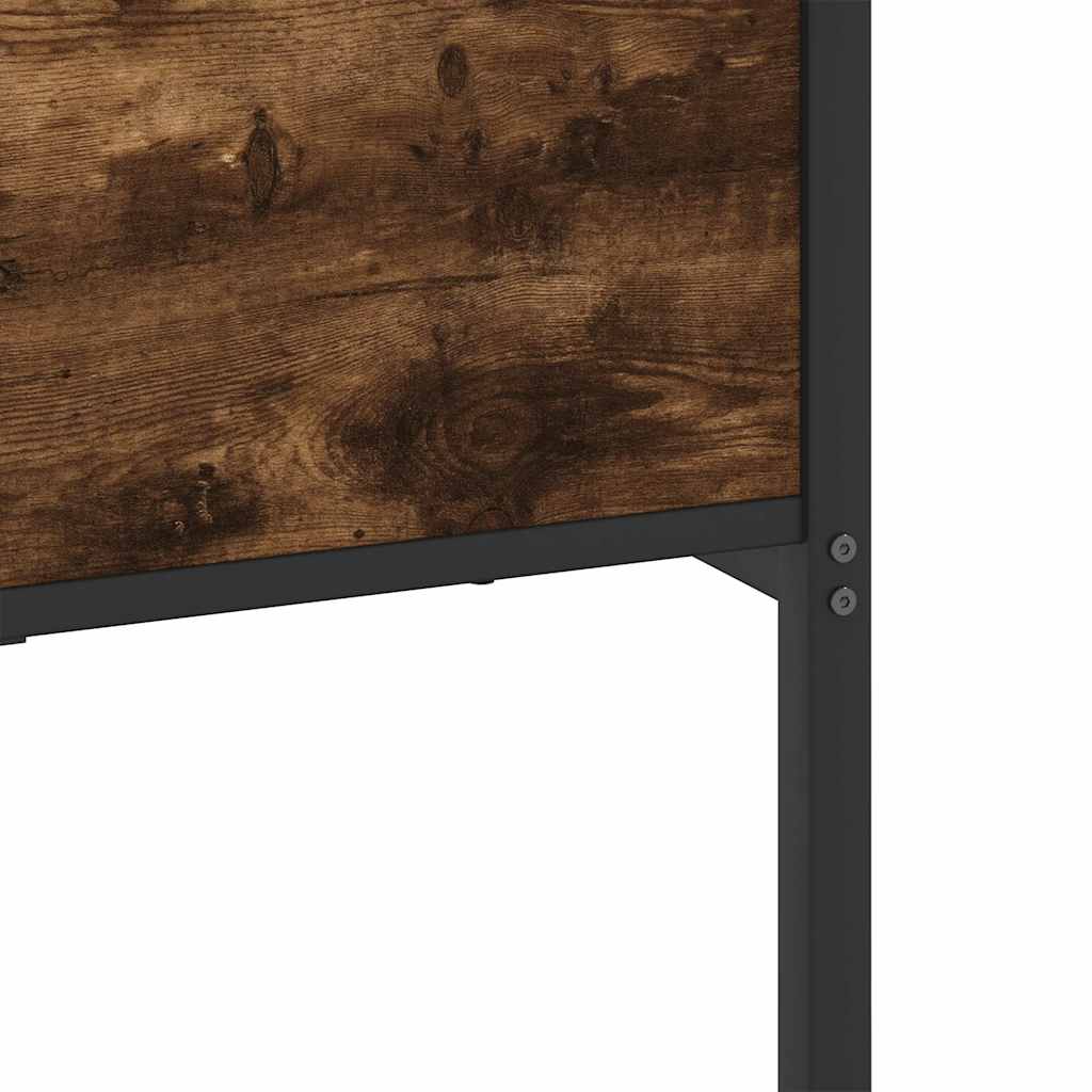 Metalni okvir kreveta bez madraca boja hrasta 180x200 cm