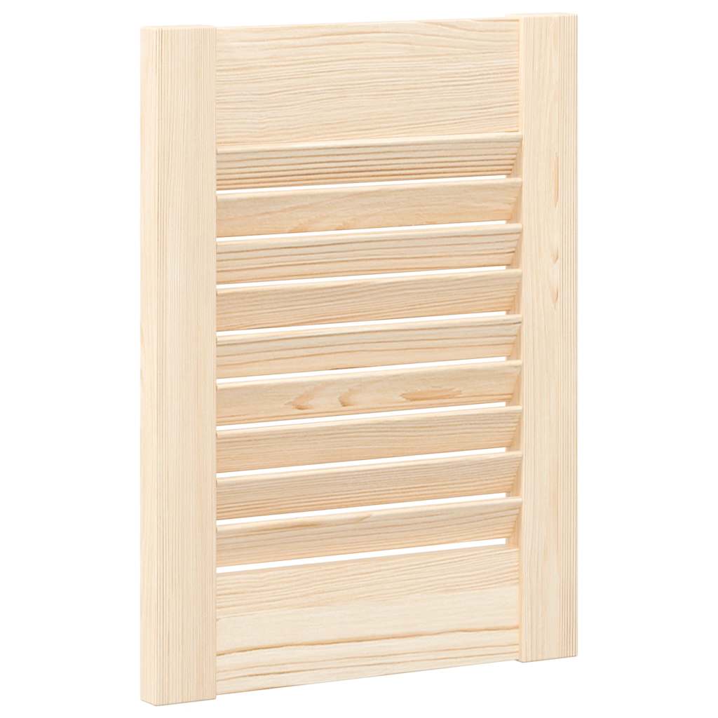 Vrata za ormarić Louvred dizajn 2 kom 39,5x29,5cm puno drvo bor