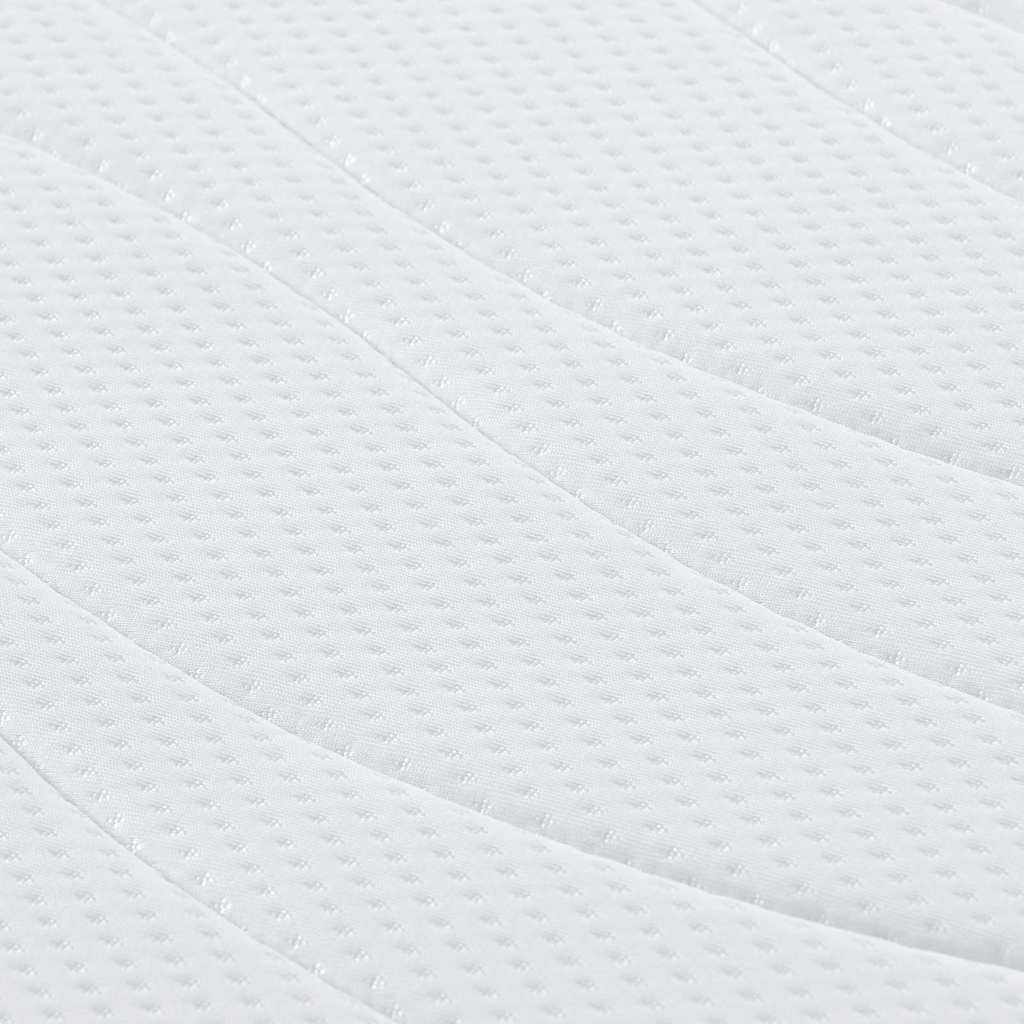 Madrac Bijelo 90 x 200 cm Žakar tkanina