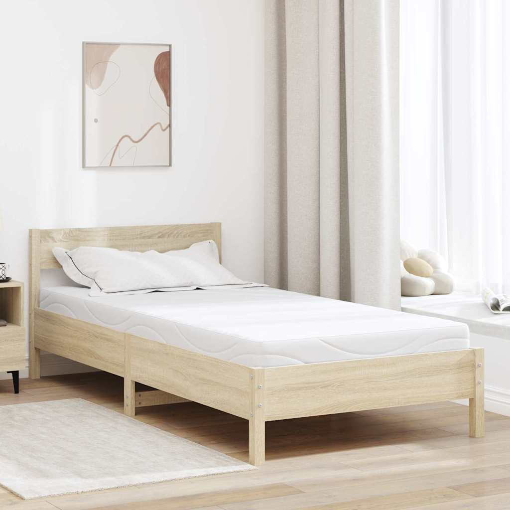 Madrac Bijelo 100 x 200 cm Žakar tkanina