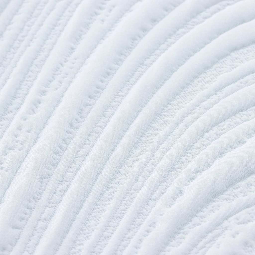 Madrac Bijela i crna 100 x 200 cm Žakar tkanina