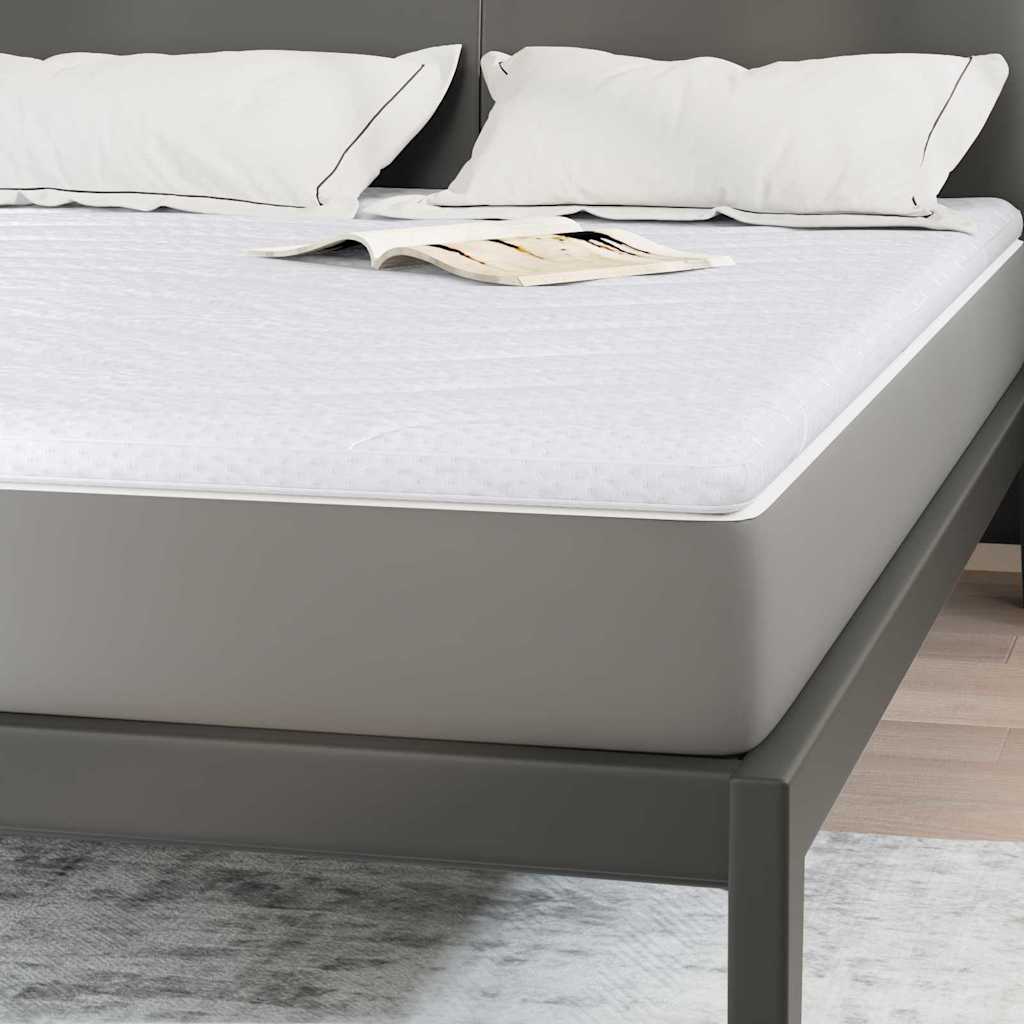 Nadmadrac Bijelo 140 x 200 cm Pleteno platno