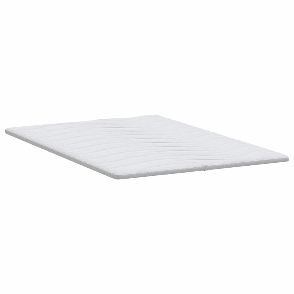Nadmadrac Bijelo 160 x 200 cm Pleteno platno