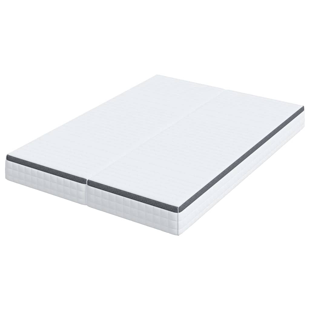 Madrac 2 pcs Bijela i siva 80 x 200 cm Bonell opruga