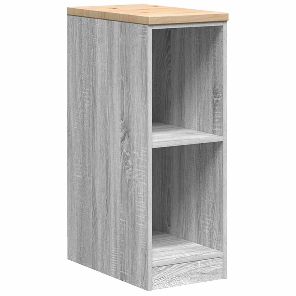 Garažni ormar za odlaganje 30x51x85 cm masivne borovine