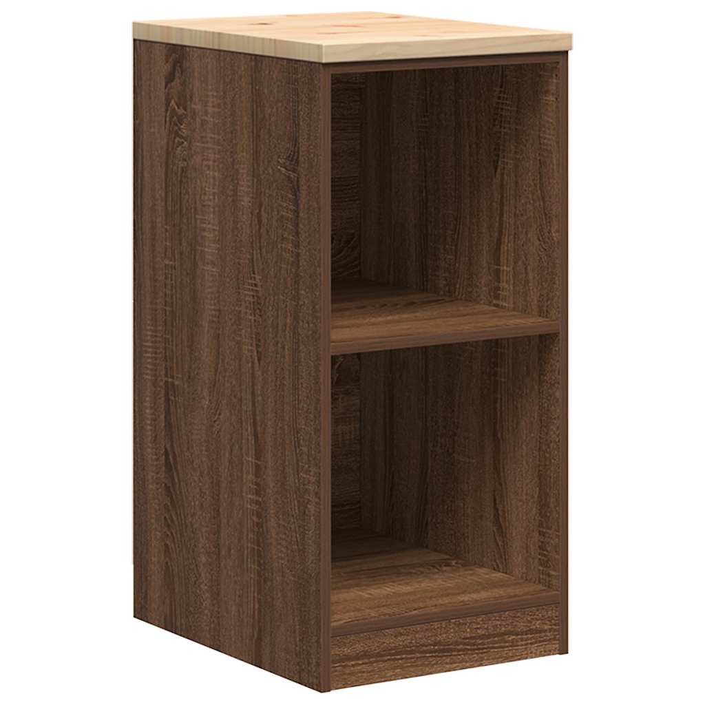 Garažni ormar za odlaganje 40x51x85 cm masivne borovine