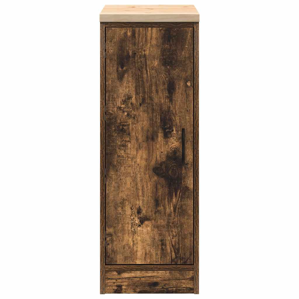 Garažni ormar za odlaganje 30x51x85 cm masivne borovine