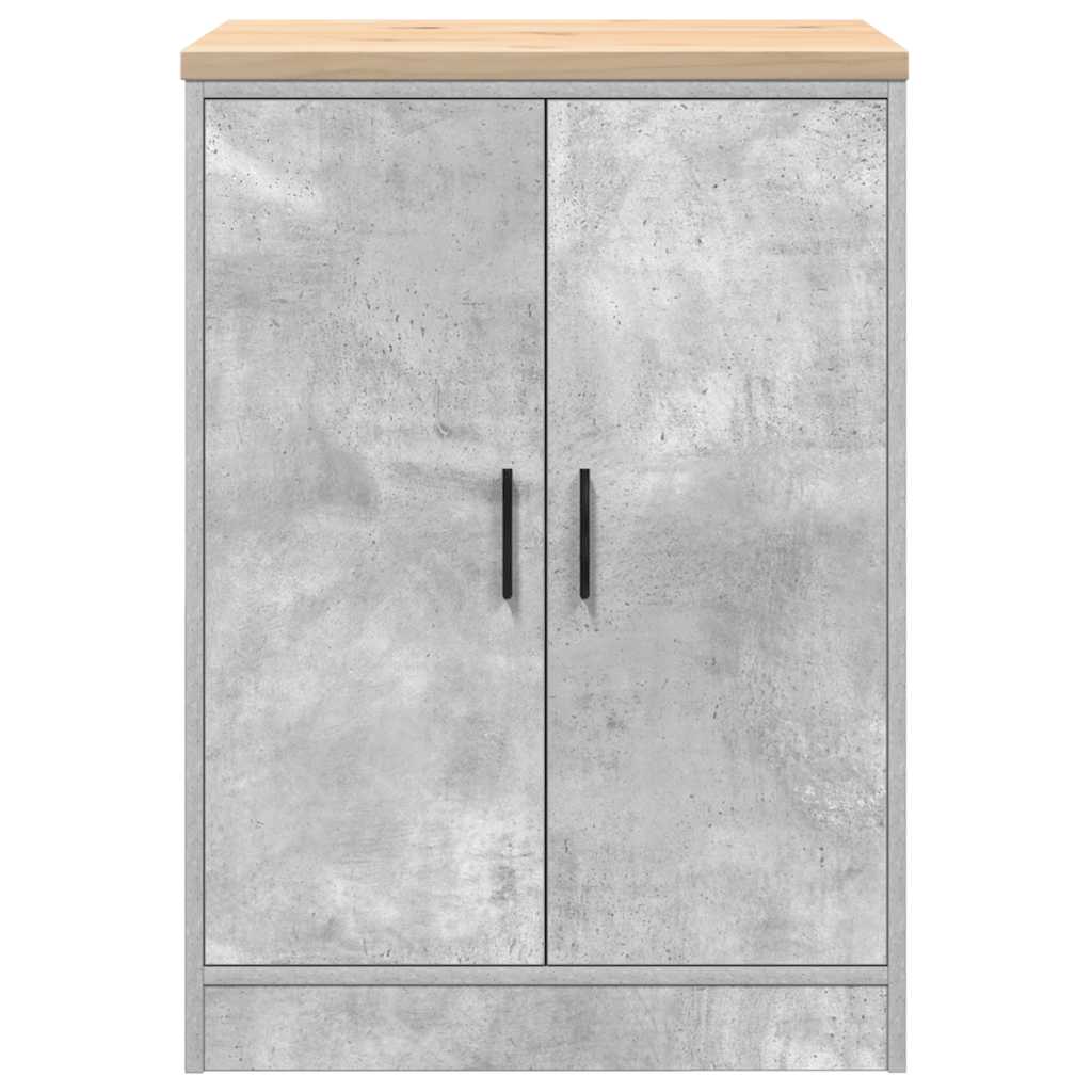 Garažni ormar za odlaganje 60x51x85 cm masivne borovine