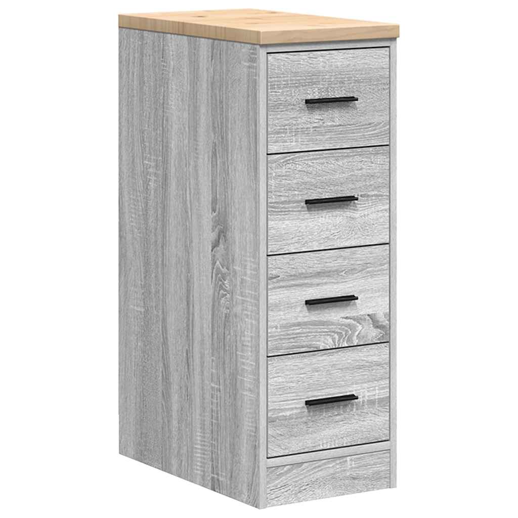 Garažni ormar za odlaganje 30x51x85 cm masivne borovine