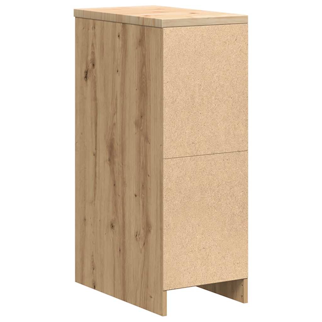 Garažni ormar za odlaganje 30x51x85 cm masivne borovine
