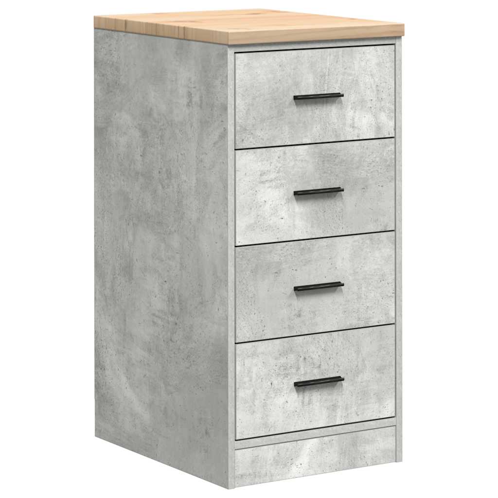 Garažni ormar za odlaganje 40x51x85 cm masivne borovine