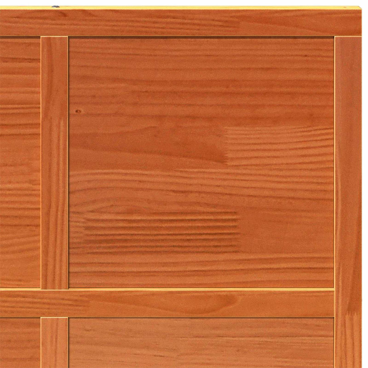Vrata staje Voštanosmeđa Masivna borovina 90 x 208 cm