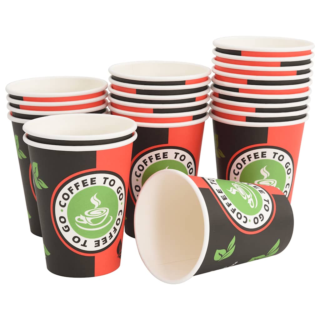 papirnate šalice za kavu s poklopcem 1000 kom 4 oz 100 ml