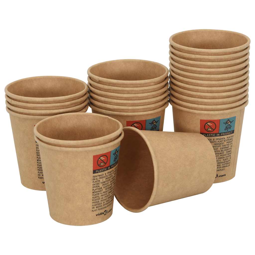 papirnate šalice za kavu s poklopcem 1000 kom 4 oz 100 ml