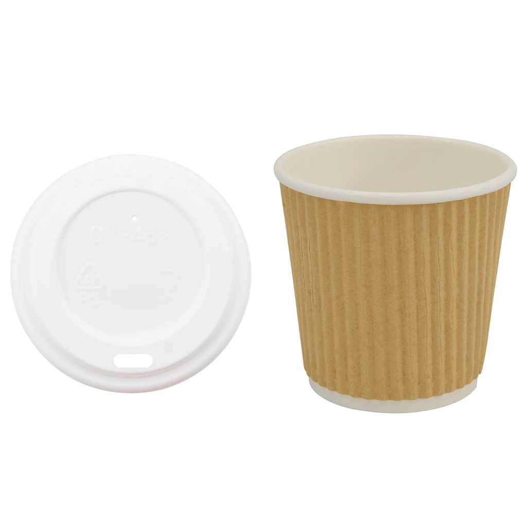 papirnate šalice za kavu s poklopcem 1000 kom 4 oz 100 ml