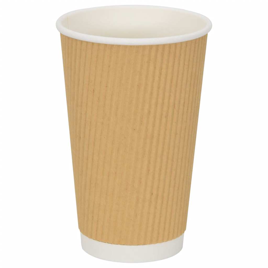 papirnate šalice za kavu s poklopcima 1000 kom 16 oz 400 ml