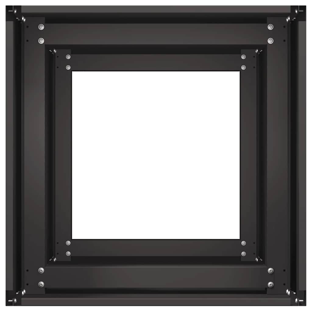 Sadilica crna 40x40x80 cm od hladno valjanog čelika