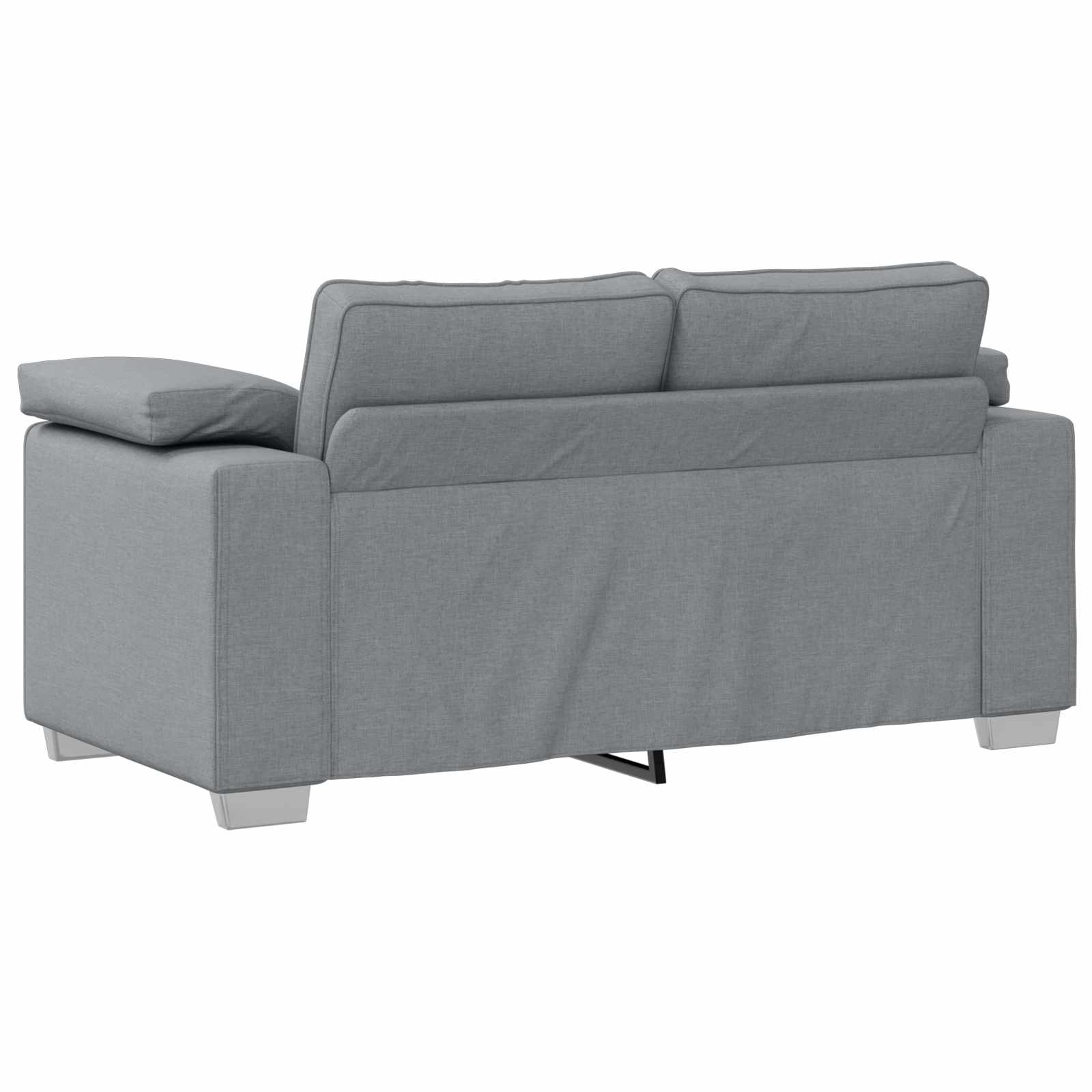 Sofa 2 pcs Svijetlo siva 219 x 80 x 82 cm tkanina