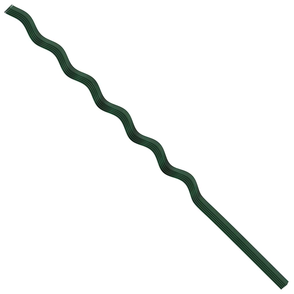 Podrška za biljke 20 pcs Zelena 150 x 0,6 x 0,6 cm Čelik