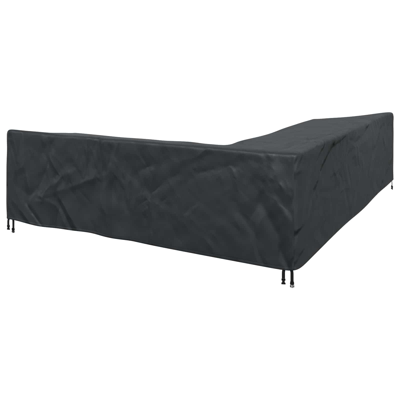 Pokrov za namještaj Crna 355 x 275 x 80 cm 210D Oxford tkanina