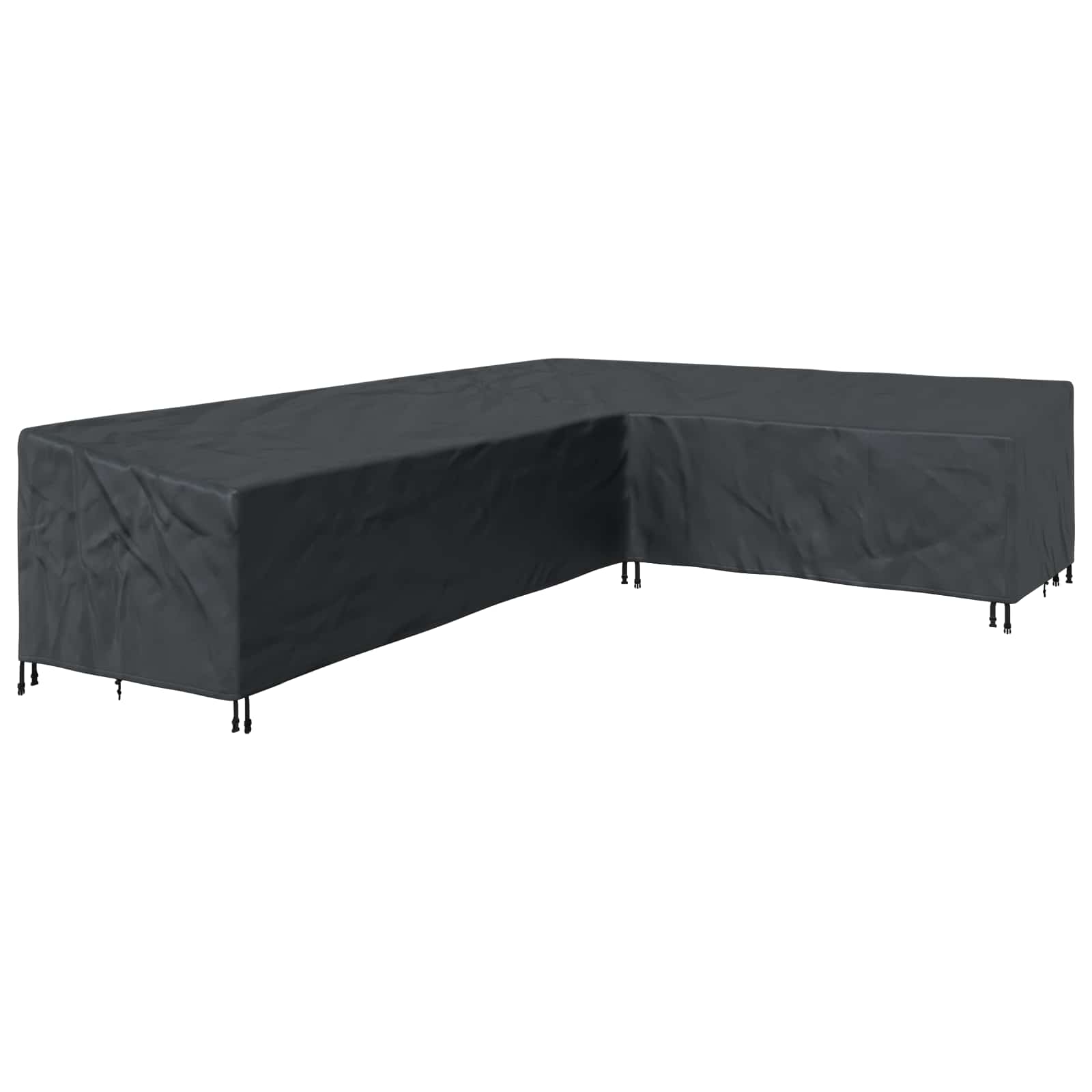 Pokrov za namještaj Crna 355 x 275 x 80 cm 600D Oxford tkanina