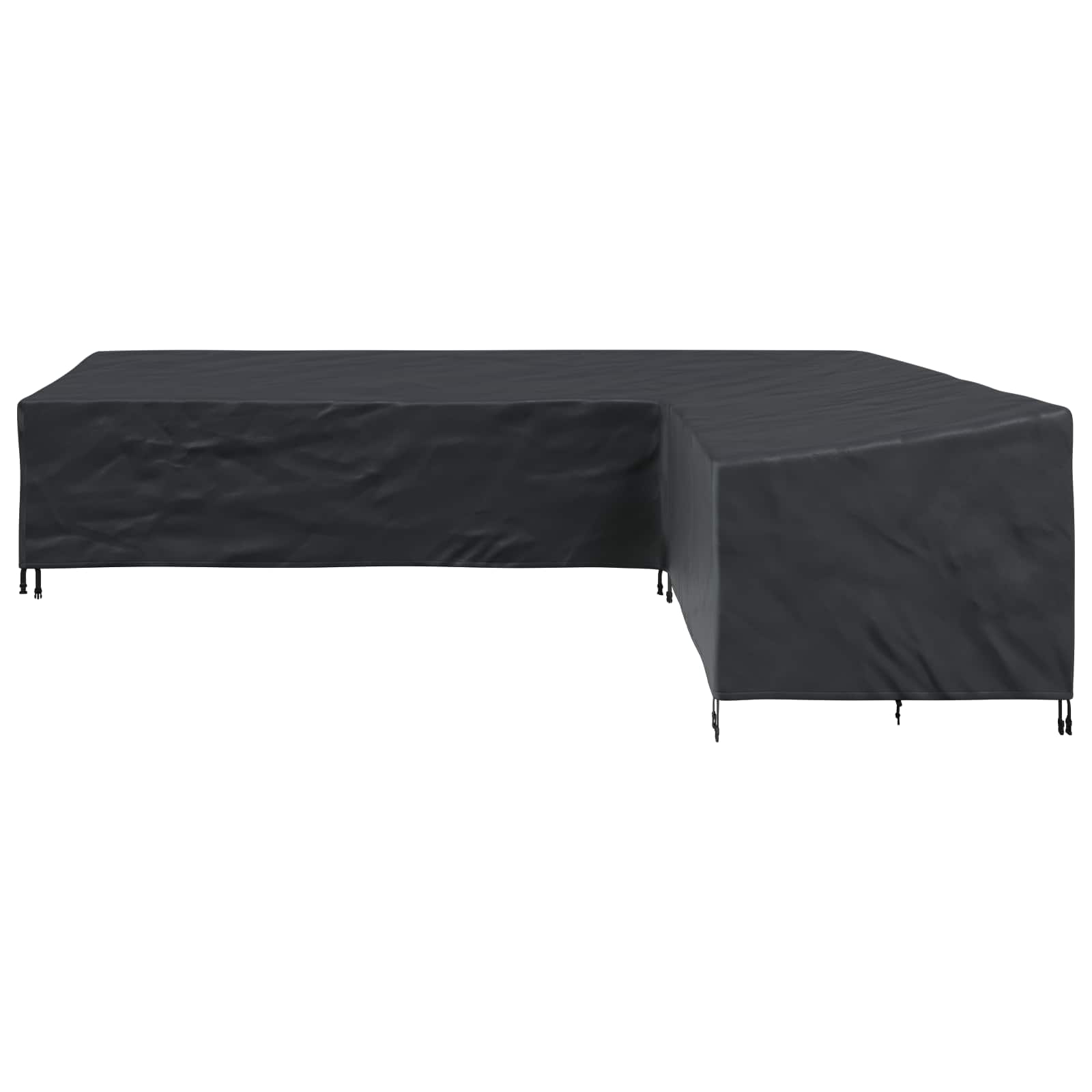 Pokrov za namještaj Crna 355 x 275 x 80 cm 600D Oxford tkanina