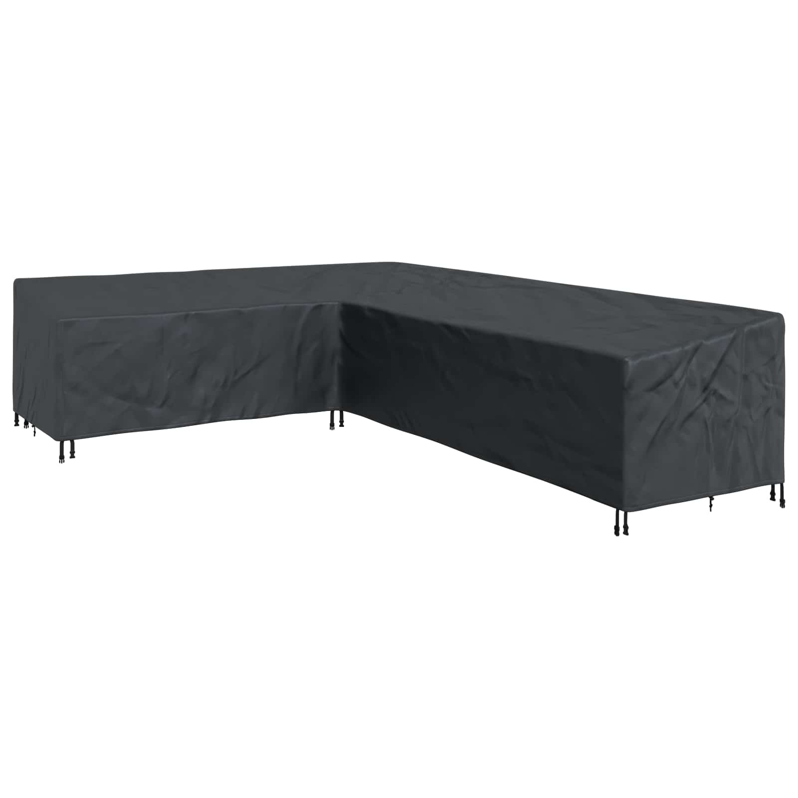 Pokrov za namještaj Crna 355 x 275 x 80 cm 600D Oxford tkanina