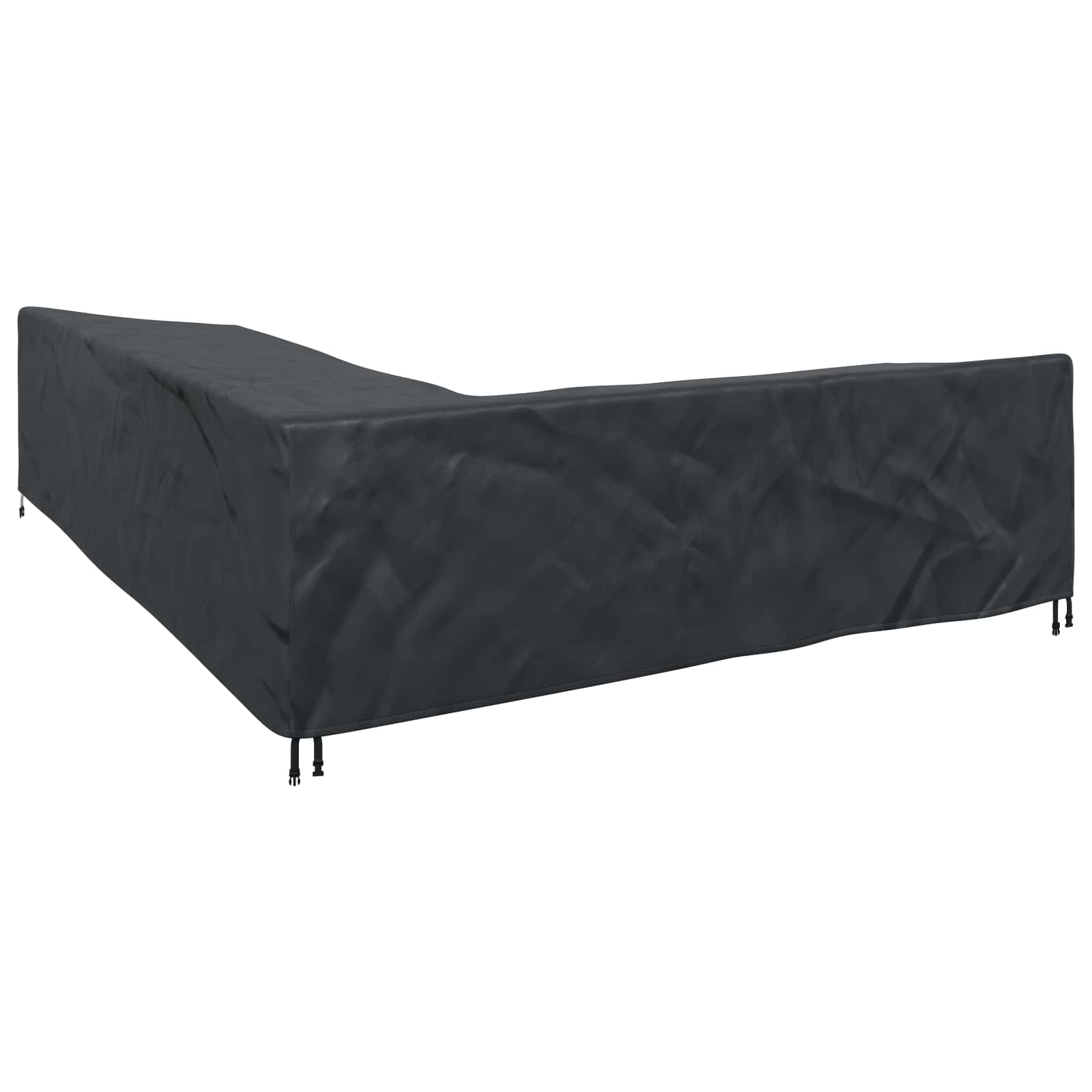Pokrov za namještaj Crna 355 x 275 x 80 cm 600D Oxford tkanina