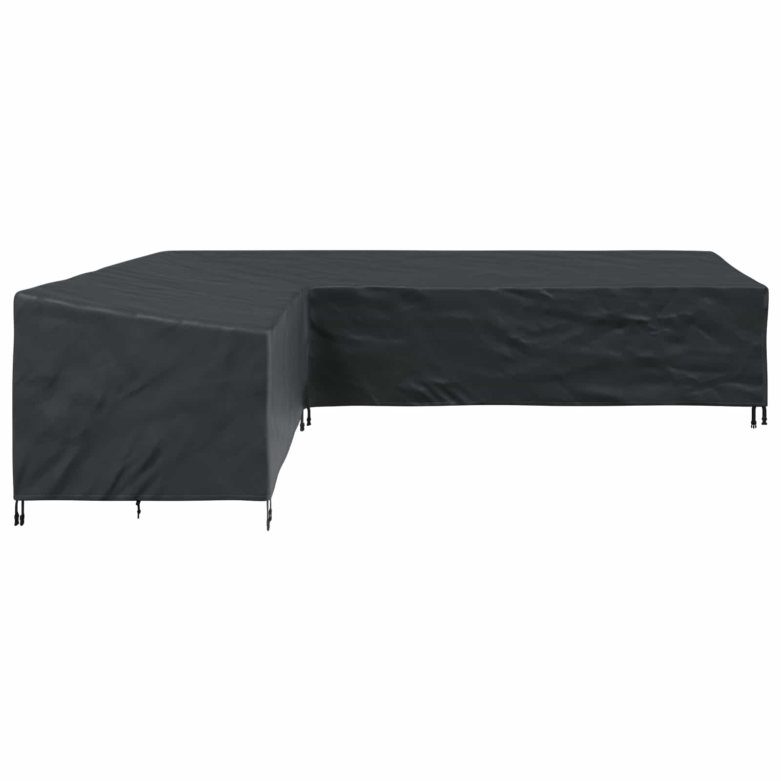 Pokrov za namještaj Crna 355 x 275 x 80 cm 600D Oxford tkanina