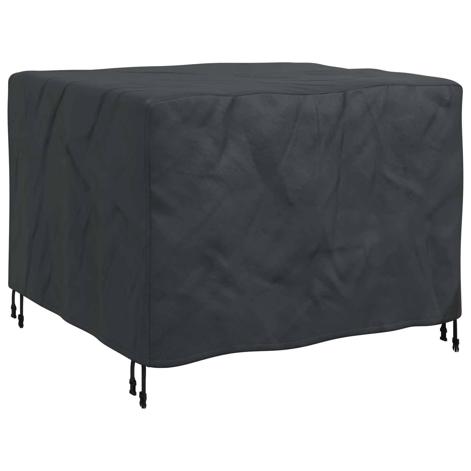 Pokrov za namještaj Jednobojno Crna 113 x 113 x 73 cm 210D