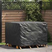 Pokrov za namještaj Crna 125 x 125 x 74 cm 210D Oxford tkanina